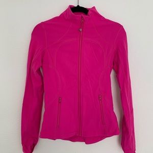 LULULEMON hot pink workout jacket